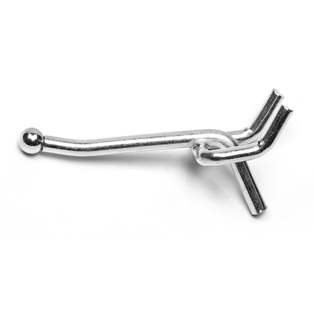 Presa 2 in Zinc-Plated Steel Pegboard Hooks for 1/4 in Pegboards, 50 pcs PS41002-50PK